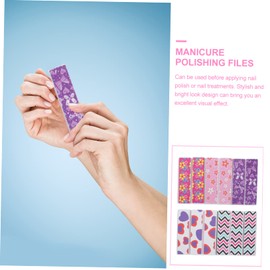 Baluue 12pcs Nail Polishing Block Mini Four-sided Nail Art Tool Sanding Files Portable Stylish