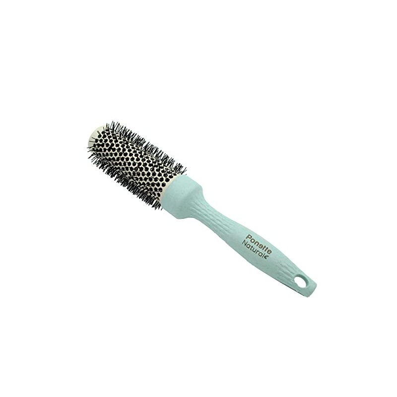 PONETTE Natural – Thermobürste, rund, ECO aus Aluminium mit Keramikbeschichtung,