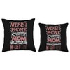 Vibraphone Player Vibraphonist Vibraphone Mothers Day Throw Pillow