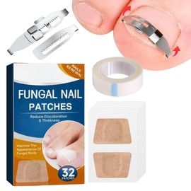 Universoenlnea.com  Pack 32 Parches Corrector de Uas y Herramienta Correctora de Uas Encarnadas, Reparacin de Problemas de Uas, Alivia las Molestias  