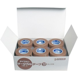 サージカルテープ 不織布タイプ 肌色 12mm×9m×24巻