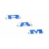 RAM Grille Emblem Overlay Decal Stickers 2025 Ram 1500 (Color: