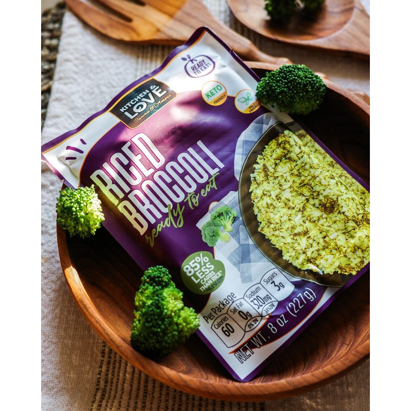 Kitchen & Love Riced Broccoli 8 oz (6 Pack) |