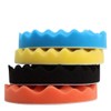 LANCHEN 4Pcs 5 inch (125mm) Buffing Polishing Sponge Pad Kit