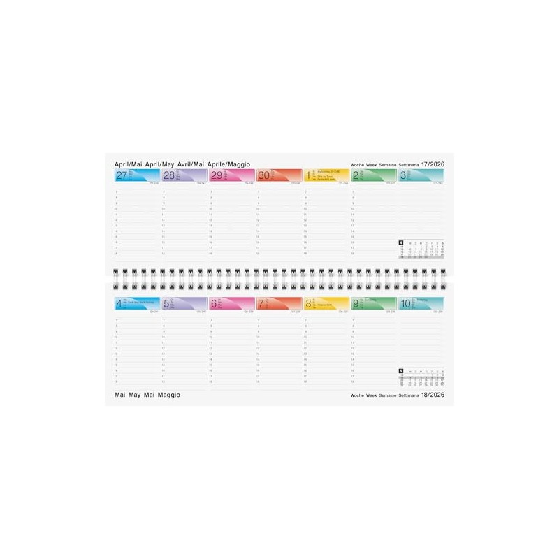 BRUNNEN Dataline Landscape Appointment Book Model 771 2026 | 297