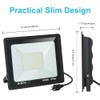 JRBFA 2 Pack 100W LED Flood Lights Outdoor, 10000lm LED
