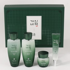 Gainbi Cheong Eoseongcho 4-piece set / Yakmomil soothing care, wrinkle improvement, whitening functionality / 가인비책 청 어성초 4종 세트 약모밀 진정케어 주름개선 미백기능성