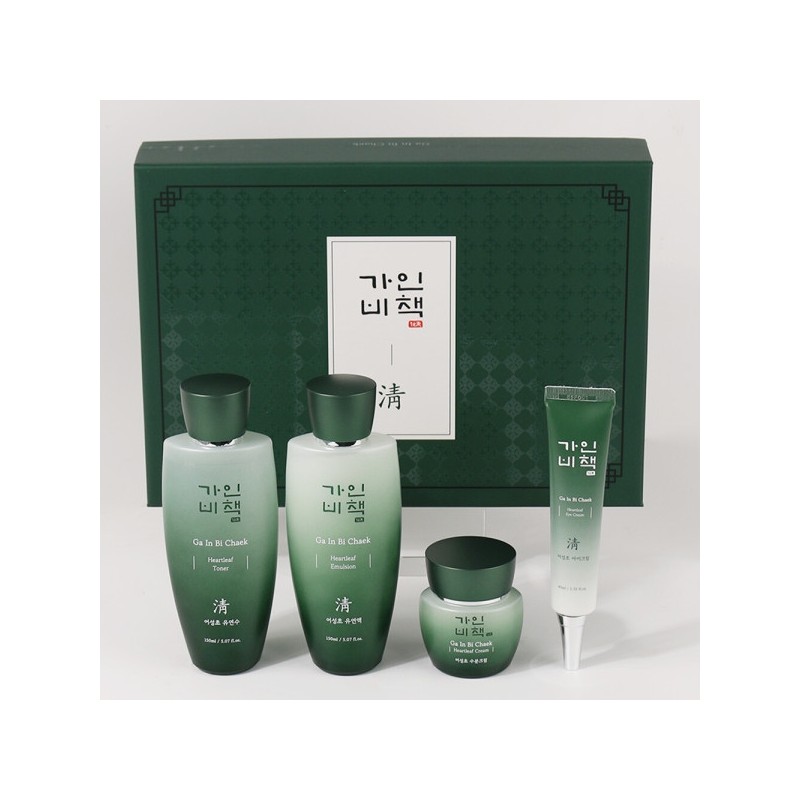 Gainbi Cheong Eoseongcho 4-piece set / Yakmomil soothing care, wrinkle