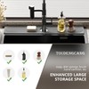 23.9 Inch Diatomite Faucet Mat for Kitchen & Bathroom Sink