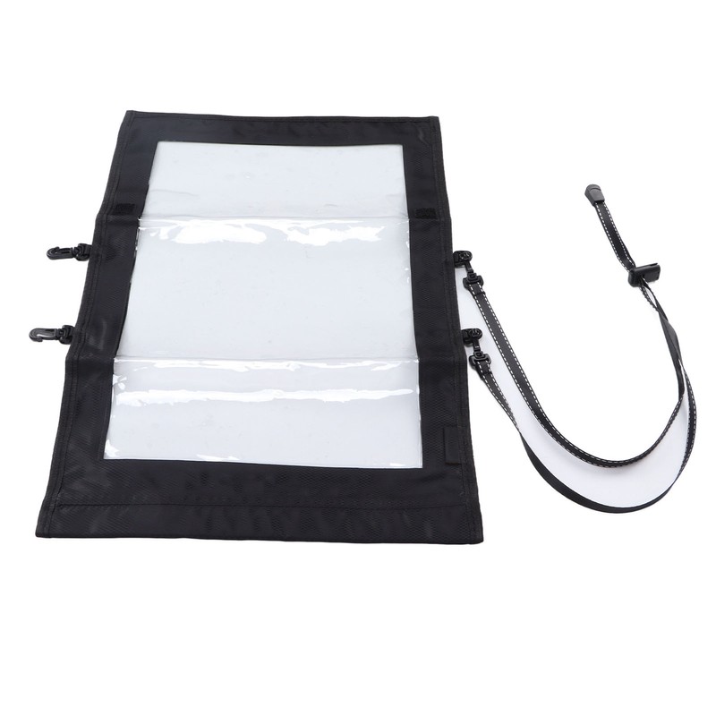 Transparent Map Storage Bag Waterproof Folding Storage Pouch for Outdoor