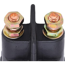 Keenso Relé de Solenoide de Arranque Relé de Solenoide de Arranque de Motor de Metal y ABS 12 V OE 35510 1752137 173539 para Reemplazo de Cortacésped de Tractor Bolens