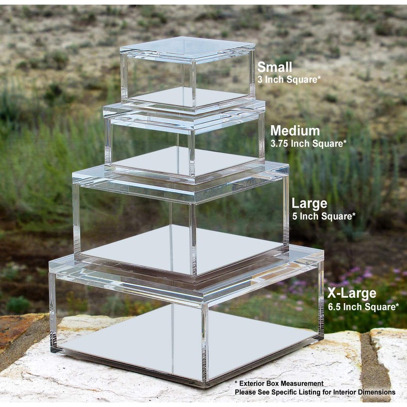 OfficeGoods Acrylic Desk Organizer w/ Silver Base – Functional &