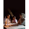 Conelist 24 Pack Havdalah Candle, Braided Blue and White, 11