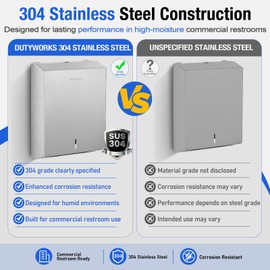 304 Stainless Steel Paper Towel Dispenser Wall Mount