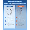 Stainless Steel Cotter Rings with Dual-Coil Design – 5 Size