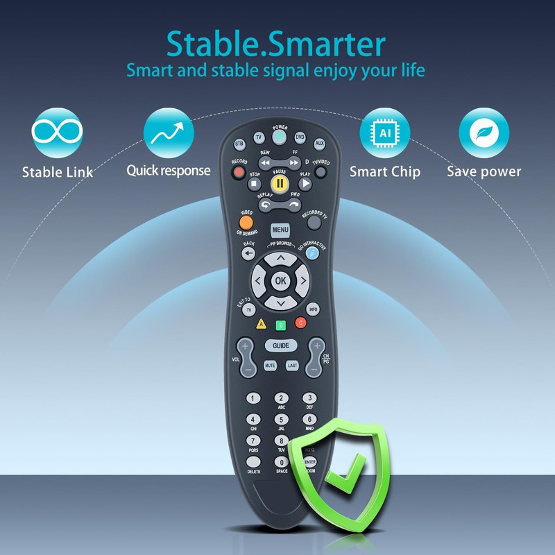 MXv4 Replacement for At&t U-Verse Remote S10-S1 S10-S2 S10-S3 S10-S4
