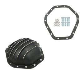 munirater For Chevy GMC Rear Aluminum Differential Cover with Gasket & Bolts 14Bolt 10.5in