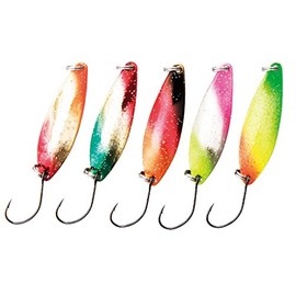 シモツケ(Shimotsuke) ルアー トラッタストリーム メッキ 7g Aセット 5ヶ入り スプーン