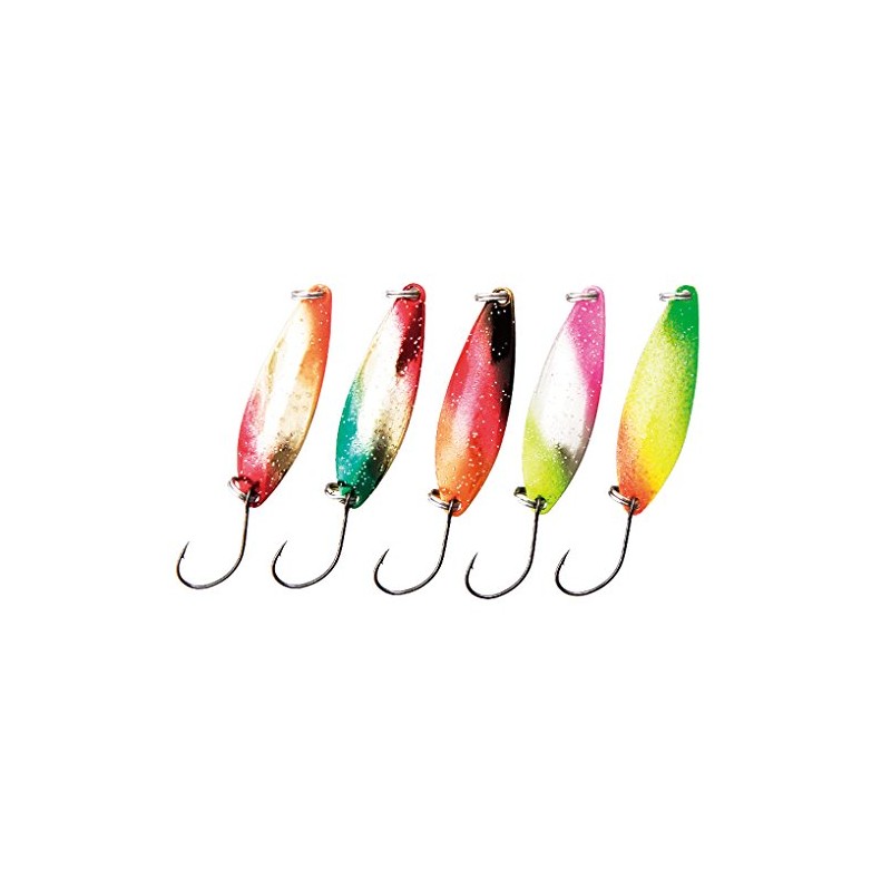 シモツケ(Shimotsuke) ルアー トラッタストリーム メッキ 7g Aセット 5ヶ入り スプーン