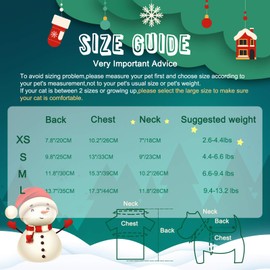 HYLYUN 2 Pack Christmas Dog Shirts - Printed Puppy Shirt Pet T-Shirt Cute Dog Clothing for Small Dogs and Cats Christmas Cosplay Pet Apparel