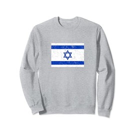 Israel flag, star of David, Judaism, support, solidarity Sweatshirt