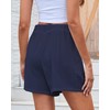 Eddoyee Shorts Women Summer Causal Women Shorts Drawstring Elastic Waist