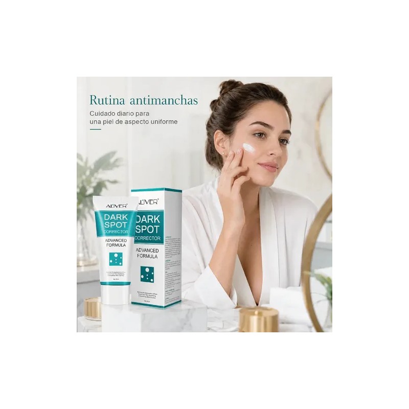 Aliver Crema Facial Antimanchas Noche con Retinol y Niacinamida 60mL