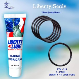 POOLTEK USA 35505-1423  System 3 Sand Adapt  (5-PACK - PTK-315 + LUBE TUBE) For Swimquip™