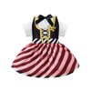Disfraz de pirata para perro, vestido de Halloween (L)