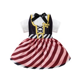 Disfraz de pirata para perro, vestido de Halloween (L)