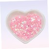 Healvian 50g Heart-Shaped Nail Sequins Nail Flakes for Creative Decoration