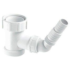 McAlpine V33S Domestic Appliance Tee Piece, White