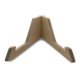 GIBBON SlackBoard Stand for GiBoard Balance Board - Home Gym Equipment Organization - Home Fitness Workout Board Storage - Wooden Display Rack for Slackline Balance Trainer & Slack Board - 10x7.5x4 in