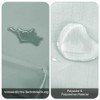 DUJUIKE 100% Waterproof Protective Blanket or Liner for Bed, Mattress