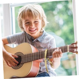 Kisangel 1Pc Guitar Capo Zinc Alloy Tuner Clip Accessory for Electric Acoustic Guitars Lightweight Durable Scratch Resistant Pad High End Color Easy to Store