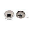 Quluxe Cable Hole Cover, 2-3/8" Zinc Alloy Desk Grommet for