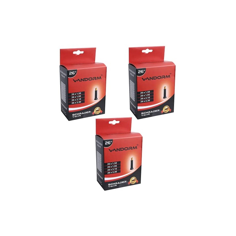 3 PACK Vandorm 26" x 1.50" - 2.30" Bicycle MTB