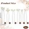 Pearl Hair Clips for Women, 18Pcs Wedding Bridal Pearl Hair