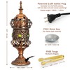 Attar Mist Carousel Electric Incense Burner - Metalic Bakhoor Burner