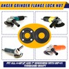 Hicarer 25 Pcs Angle Grinder Nut Angle Grinder Wrench Kit
