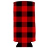 Buffalo Check Flannel Slim Can Coolie