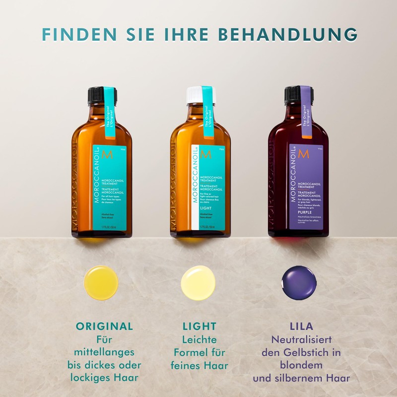 Moroccanoil Lila Behandlung Haaröl für blondes Haar, 25 ml