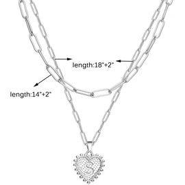 choice of all Initial Necklaces for Women Dainty Letter A-Z Pendant Necklace