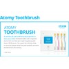 BC233 Korean Toothbrush for Sensitive Gums, Super Silm Gold Bristles