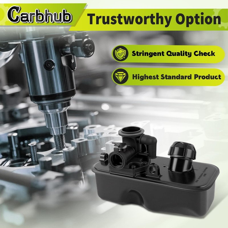Carbhub 494406 Fuel Tank and 795477 Carburetor Replacement for 498809