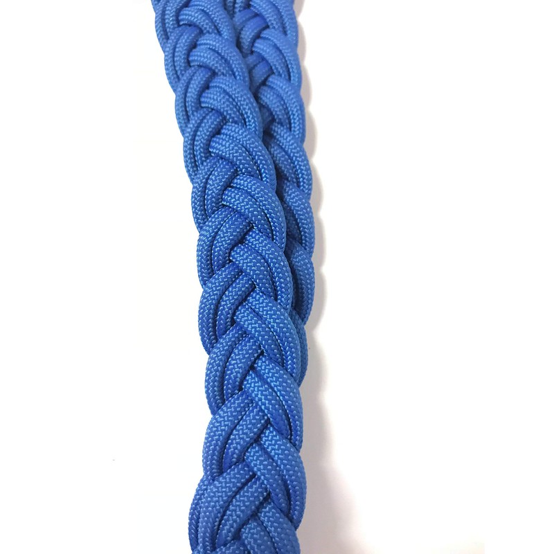 neck rope horse tack bridleless riding royal blue
