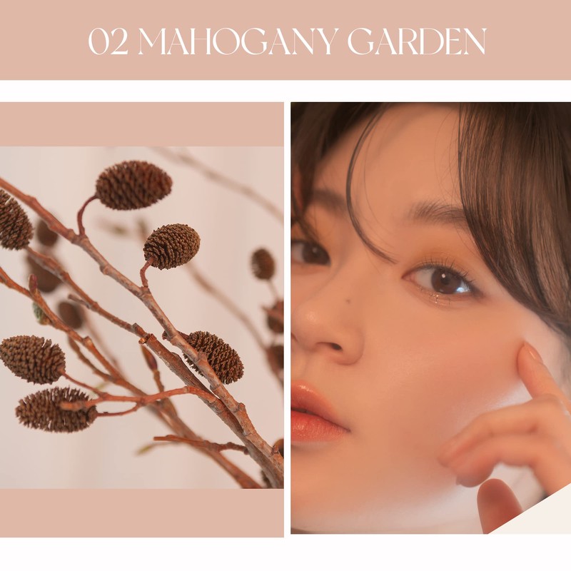 rom&nd Better Zan Palette (02 MAHOGANY GARDEN)