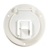 RV Designer B120, Round Electrical Cable Hatch, Basic, Replaceable Lid,