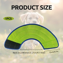 1Pc Dog Cone Collar Soft Lightweight Adjustable Foldable Prevent Biting Buster Collars For Dogs Breathable Comfortable Durable Cone For Dogs Prevent Licking For Small Dog Cat Nail Trim Bath