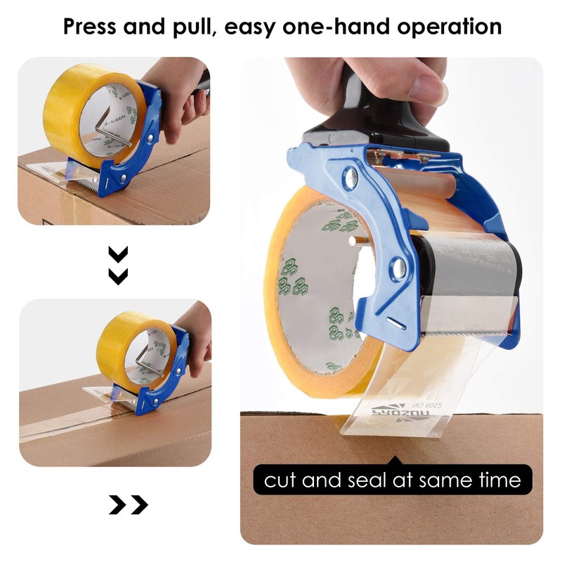 PROSUN Fast Reload 2 Inch Tape Gun Dispenser Packing Packaging